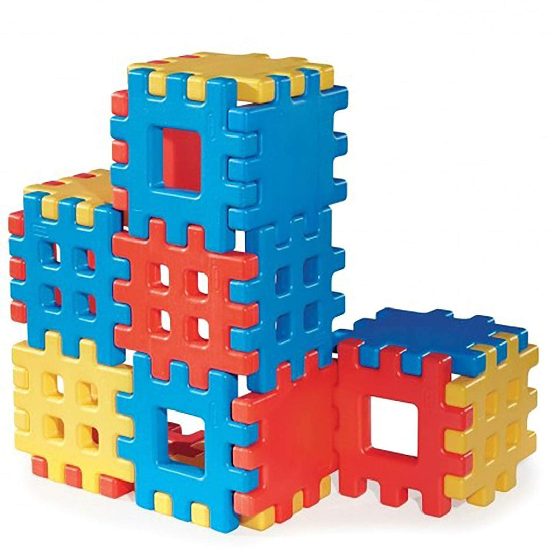 Little Tikes Big Waffle Block Set - 18 pieces, Blue/Red/Yellow Retail $82.99