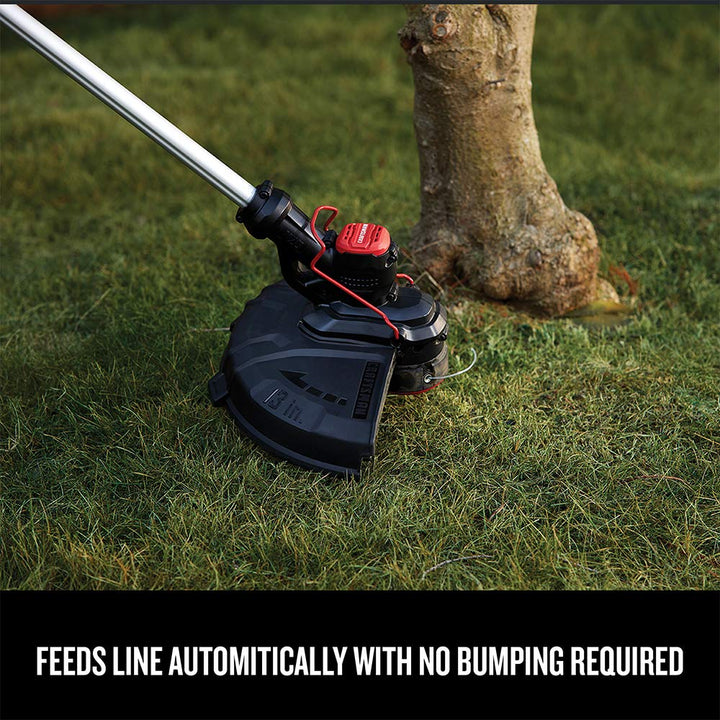 CRAFTSMAN V20 Weed Wacker Cordless String Trimmer and Edger, Weed Eater Includes 2.0 Ah Battery and Charger, Lightweight, Extended Runtime, 2 Speed (CMCST900D1) Retail $119.00