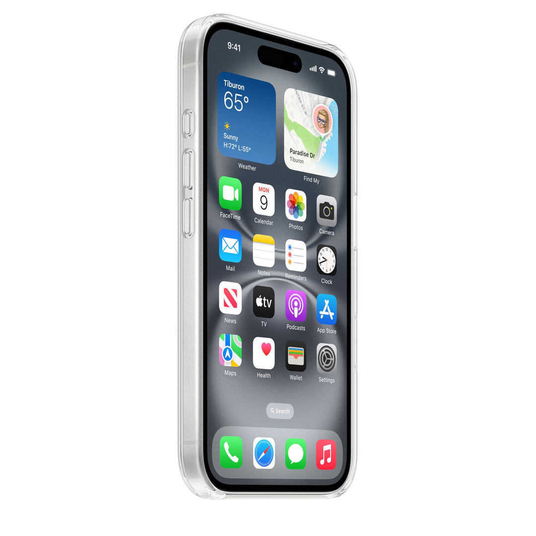Apple iPhone 16 Clear Case with MagSafe and Camera Control: Lightweight Phone Case, Wireless Charging Compatible, Smooth Glossy Finish Retail $49.00