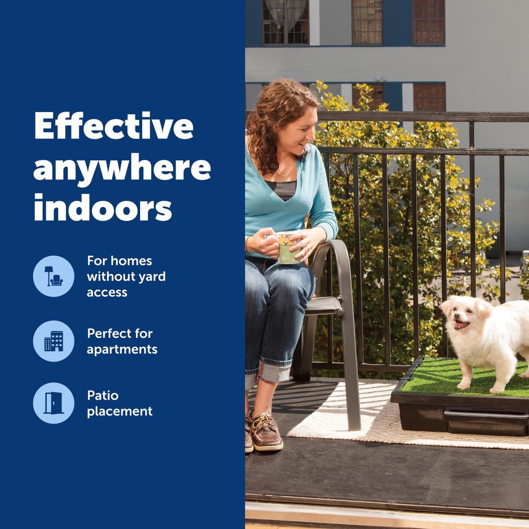 PetSafe Pet Loo Portable Dog Potty - Pet Toilet Alternative for Puppy Pads - Small - Perfect for House Training - Easy-to-Clean Grass Mat Retail $89.99