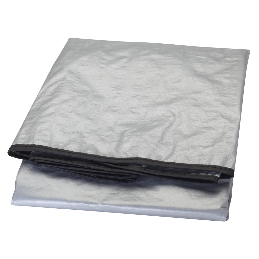 M-D Building Products 03426 Silver Air Conditioning Cover for Central Round Units