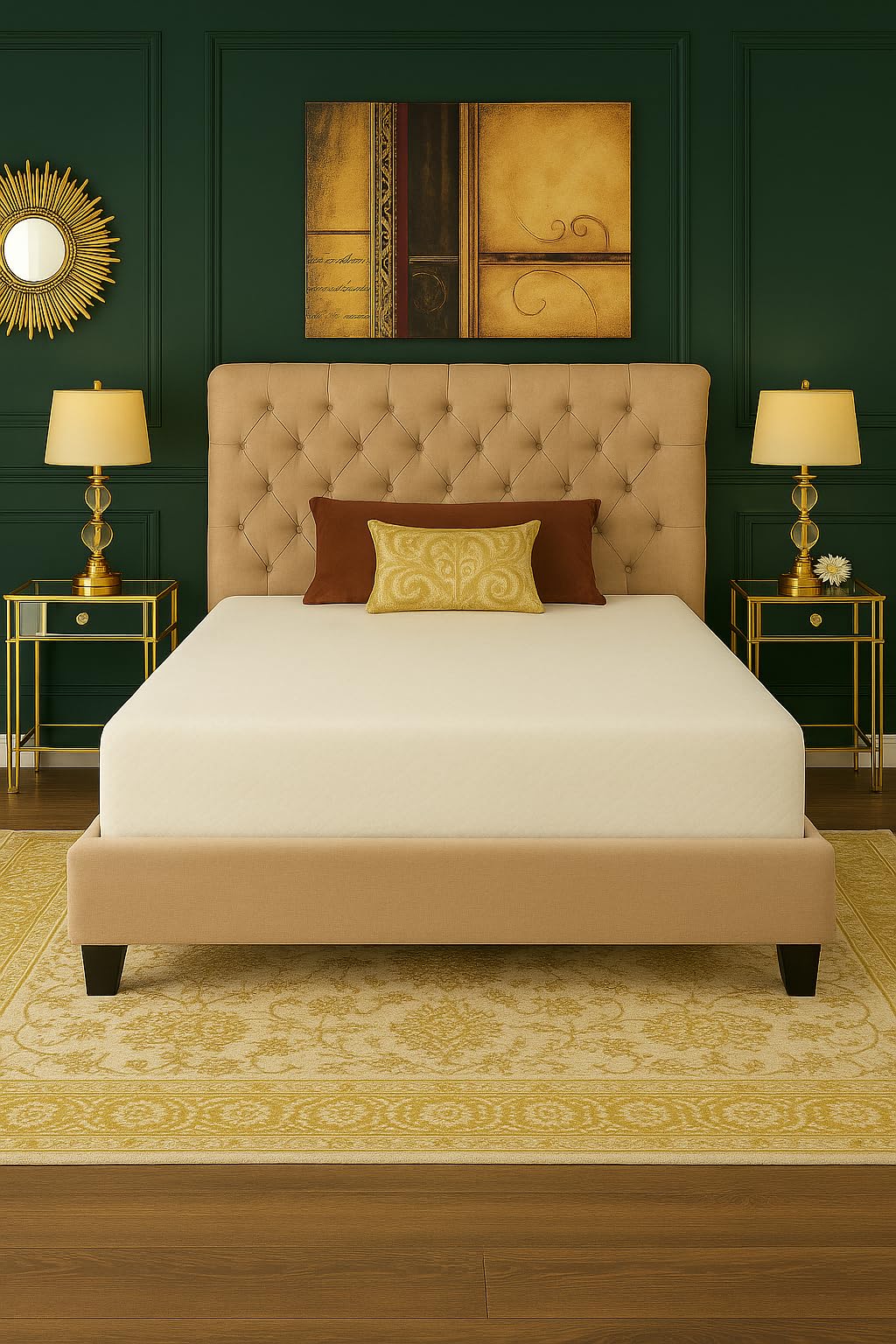 Atlas Mattress Memory Foam Mattress, Gel-Infused with High-Density Base, Medium Firm, CertiPUR-US, Washable Cover, 8 inches, Queen Retail $329.00