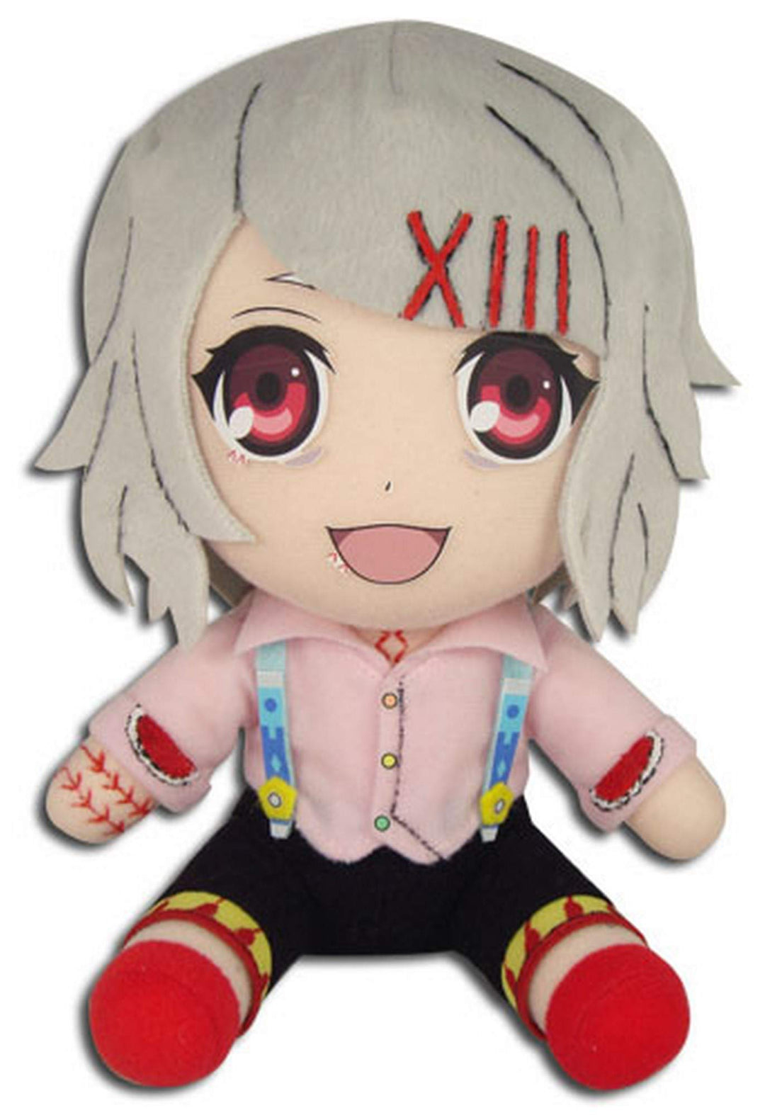 GE Animation GE-52927 Tokyo Ghoul Juuzou Suzuya Stuffed Plush Multi-colored, 8 inches Retail $27.75