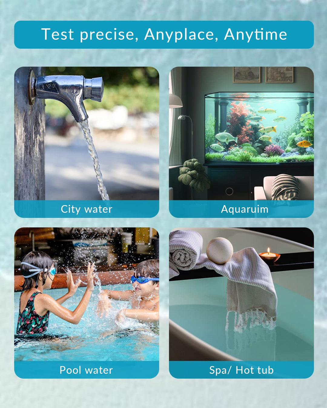 Water Testing Kits for Drinking Water, MicroBeats PRO Series 19 in 1 Water Test Kit, City Home Tap Well Water Quality Tester, 100 Strips+2 Tests for Hardness Lead pH Fluoride Iron, and More Retail $15.00