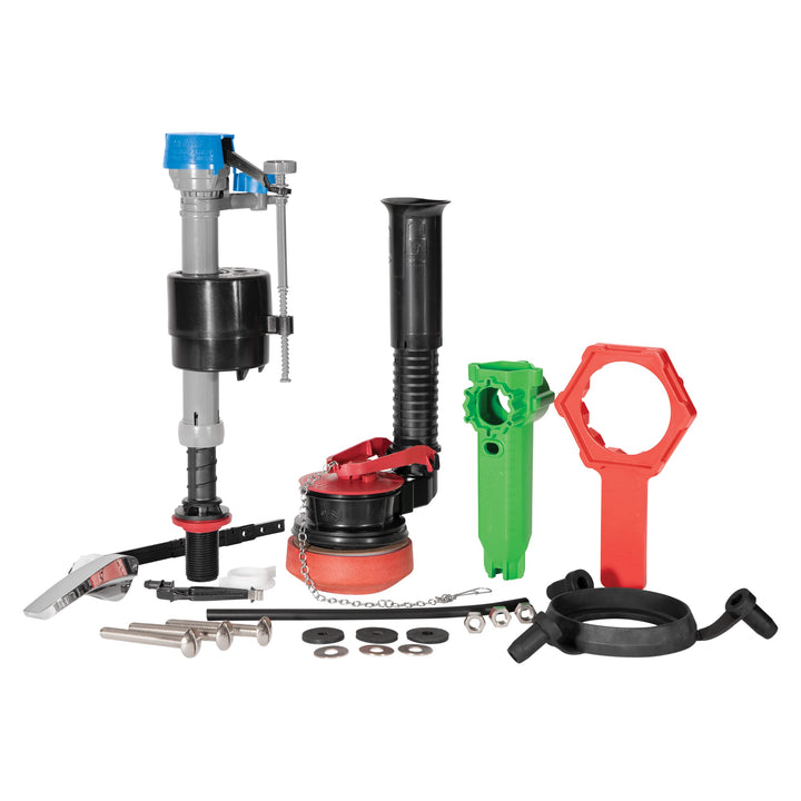 Fluidmaster K-400H-021-P8 PerforMAX 2-Inch Everything Toilet Repair Kit, Multicolor Retail $24.58