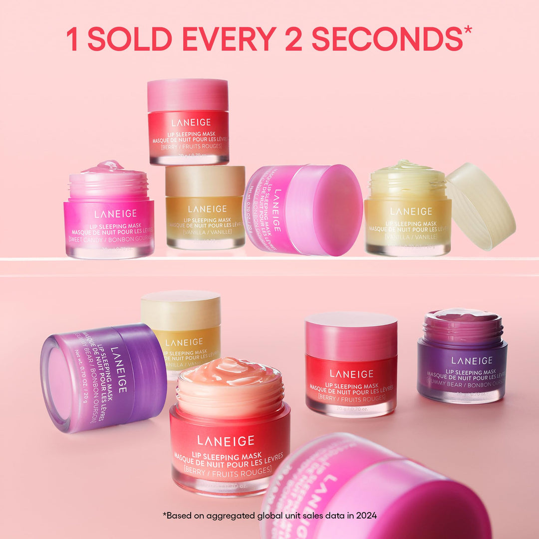 LANEIGE Strawberry Shortcake Lip Sleeping Mask: Intense Overnight Lip Mask for Soft, Hydrated Lips