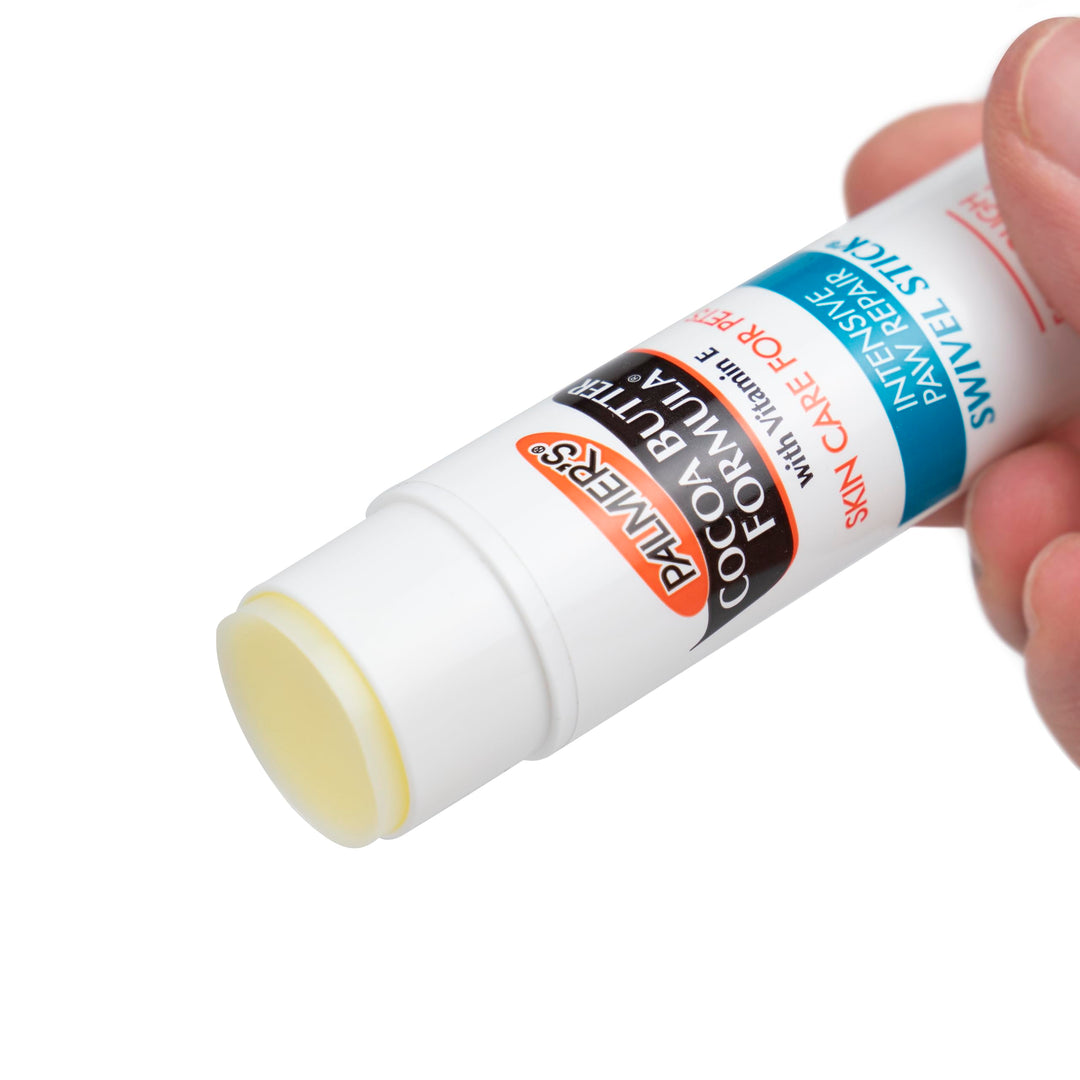 Palmer's for Pets Cocoa Butter Paw Pad and Nose Balm Swivel Stick, Fragrance Free - Moisturizing Dog Balm with Vitamin E, Peppermint Oil, Shea Butter, Rough or Dry Pads, 0.5 oz Retail $5.99