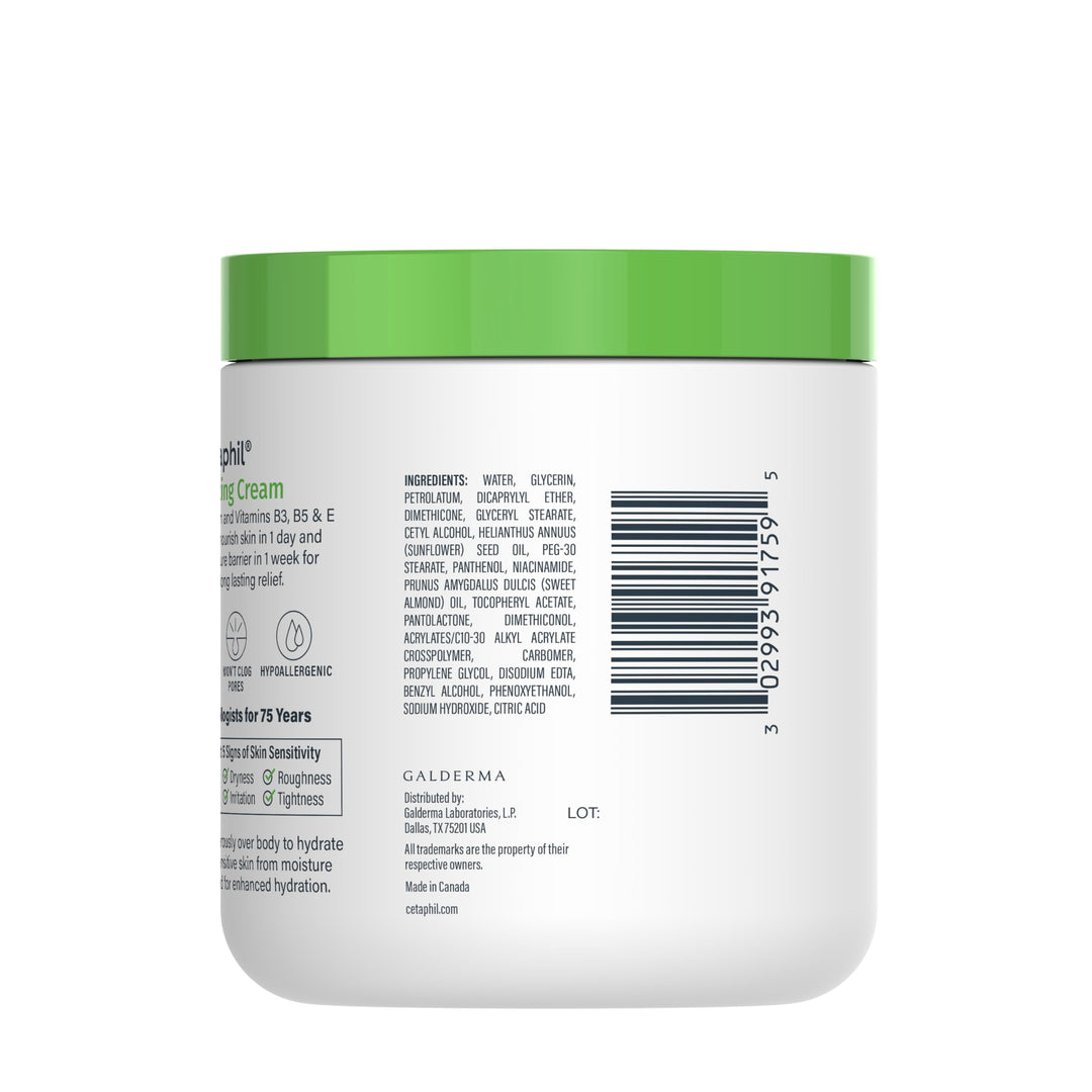 Cetaphil Face & Body Moisturizer, Hydrating Moisturizing Cream for Dry to Very Dry, Sensitive Skin, NEW 20 oz, Fragrance Free, Non-Comedogenic, Non-Greasy (Packaging May Vary) Retail $15.79