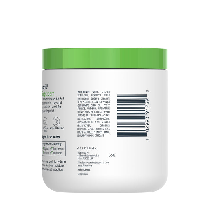 Cetaphil Face & Body Moisturizer, Hydrating Moisturizing Cream for Dry to Very Dry, Sensitive Skin, NEW 20 oz, Fragrance Free, Non-Comedogenic, Non-Greasy (Packaging May Vary) Retail $15.79