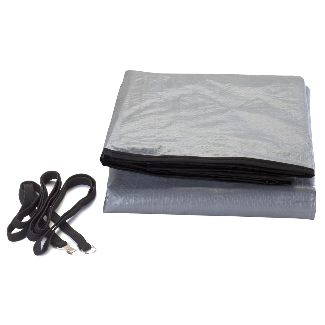 M-D Building Products 03426 Silver Air Conditioning Cover for Central Round Units