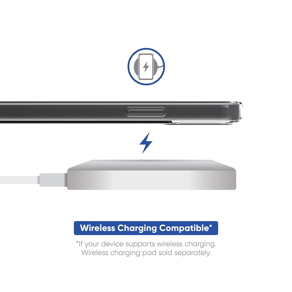 Clear Case. iPhone 12/iPhone 12 Pro. Gel Case. Microbial Protection onn. Clear Case Gel with Microbial Protection Built-in Retail $5.97