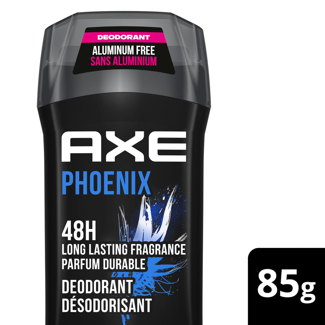 Axe Deodorant Stick for Men For Long Lasting Odor Protection, Phoenix Crushed Mint & Rosemary Men's Deo, Aluminum Free 3.0 oz