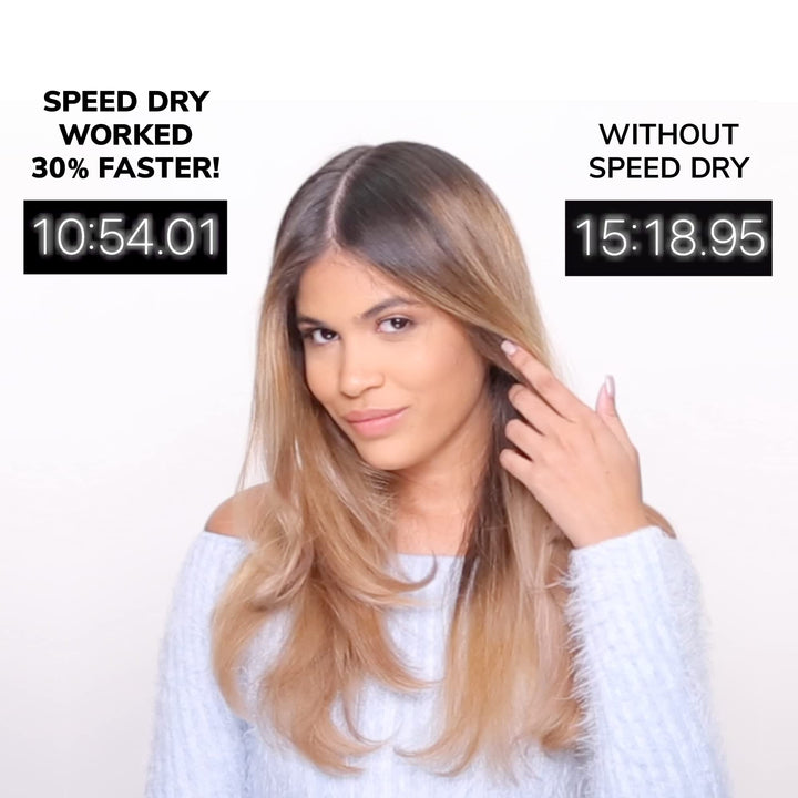 COLOR WOW Speed Dry Blow Dry Spray Ã¢â‚¬â€œ Cut Blow Dry Time by 30% | Heat Protectant, Prevent Breakage | Cruelty-Free & Gluten-Free