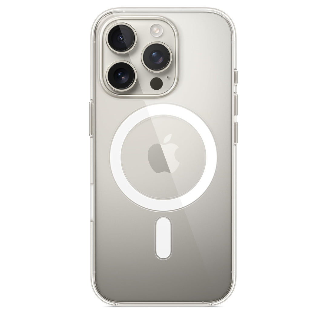 Apple iPhone 16 Pro Clear Case with MagSafe and Camera Control: Lightweight Phone Case, Wireless Charging Compatible, Smooth Glossy Finish Retail $49.00
