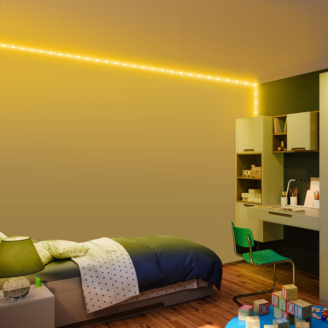 XTREME Multicolored LED Strip Lights with Remote, 50 Foot RGBW Lights Strip with Adhesive Backing, Cut & Reconnect, Dimmable, 15 Colors, 450 LED Lights, 4 Modes Including Strobe, Flash, Fade & Smooth Retail $59.99