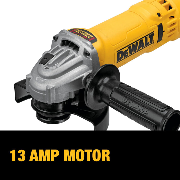 DEWALT Angle Grinder Tool, 4-1/2-Inch to 5-Inch, Trigger Switch (DWE43113) Retail $210.00