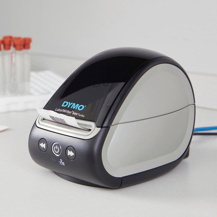 DYMO LabelWriter 550 Turbo Label Printer, High-Speed Direct Thermal Printing, Automatic Label Recognition, Prints Variety of Label Types Through USB or LAN Network Connectivity - Fast, Efficient Retail $146.40