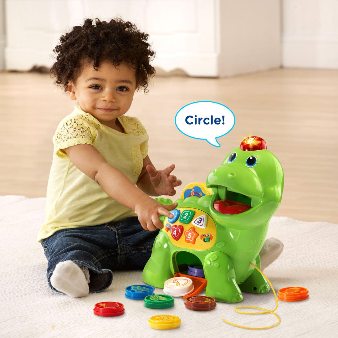 VTech Chomp and Count Dino, Green Retail $21.99