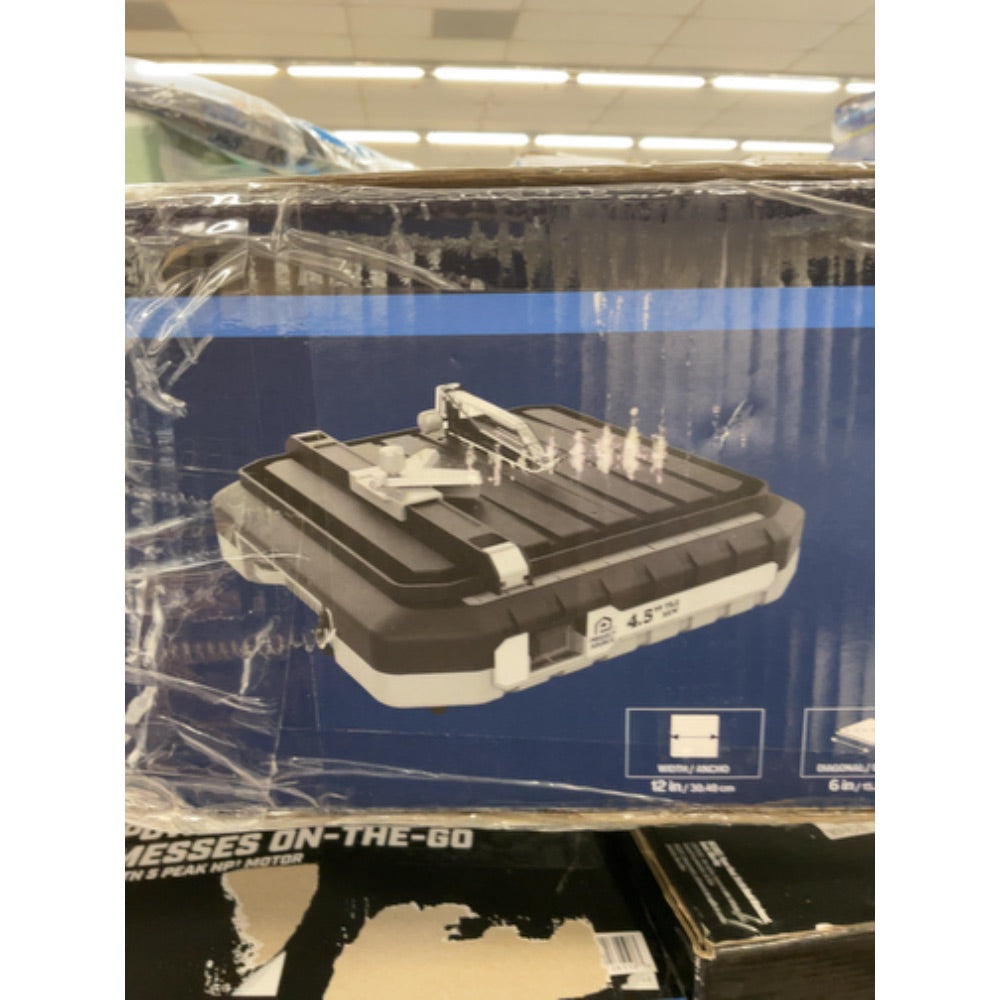 Project Source 4.5-in Wet Tabletop Tile Saw 1611547 New