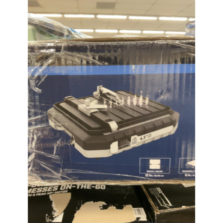 Project Source 4.5-in Wet Tabletop Tile Saw 1611547 New