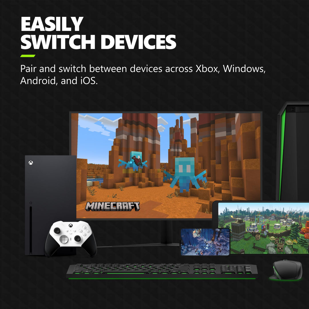 Xbox Elite Series 2 Core Wireless Gaming Controller – White Series X|S, One, Windows PC, Android, and iOS Retail $149.99