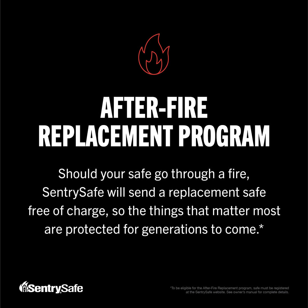 SentrySafe SFW123ES Fireproof Waterproof Safe with Digital Keypad, 1.23 Cubic Feet, black Retail $89.00