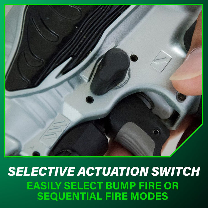 Metabo HPT Narrow Crown Stapler, Pro-Preferred Pneumatic Power Nailers, Finish Stapler for Furniture & Cabinetry, Lightweight Trim Tool, Ergonomic Design, 18 Gauge, 1/2" to 1-1/2" Staples, N3804AB3