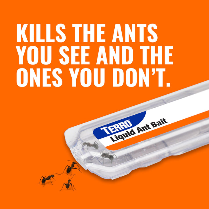 TERRO Ant Killer Bait Stations T300B - Liquid Bait to Eliminate Ants - Bait System - 12 Count Stations for Effective Indoor Ant Control Retail $12.99
