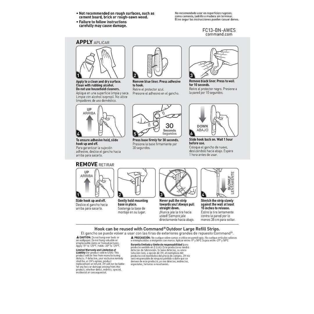 Command LG MTL Out Hook