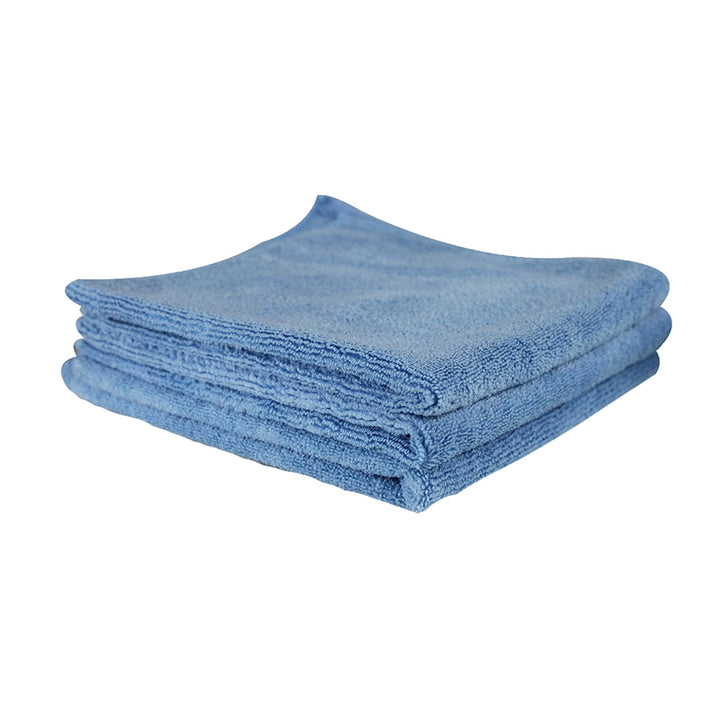 Chemical Guys MICBLUE03 Workhorse Professional Microfiber Towel, Blue (Safe for Car Wash, Home Cleaning & Pet Drying Cloths) 16" x 16", Pack of 3 Retail $9.99