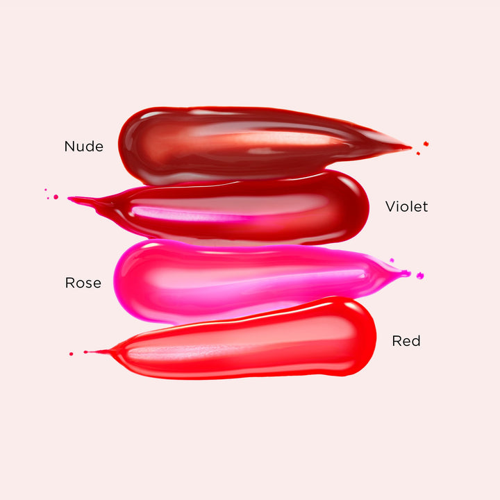Clarins Water Lip Stain | Buildable Matte Finish | Kiss Proof, Transfer-Proof, Lightweight and Long Lasting | Contains Hyaluronic Acid | 0.2 Fluid Ounces, 04 Violet Water