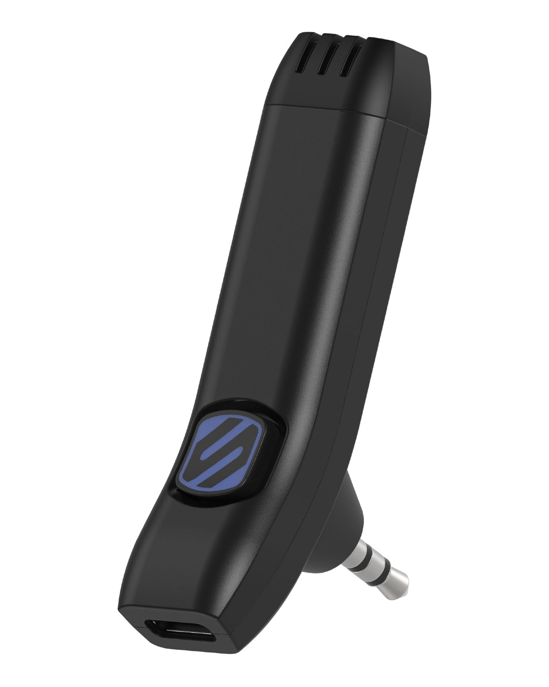 Scosche BTAXS3 Hands-Free Audio Kit, Bluetooth Receiver for Car Stereo with Noise Cancellation, 3.5mm AUX Bluetooth Adapter for Car Radio, Compatible with Siri/Google Assistant Voice Command