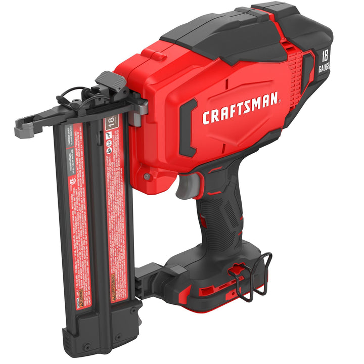 CRAFTSMAN V20 Brad Nailer, 18GA, Cordless, Bare Tool Only (CMCN618B) Retail $134.00