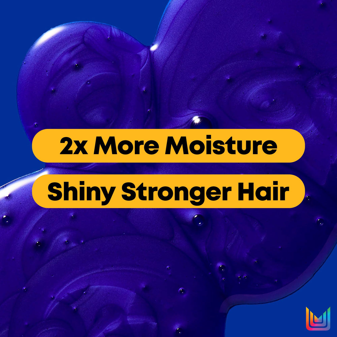 Matrix Brass Off Blue Shampoo | Refreshes, Tones & Neutralizes Brassy Tones | Color Depositing Shampoo | For Lightened Brunettes or Dark Blondes | For Color Treated Hair