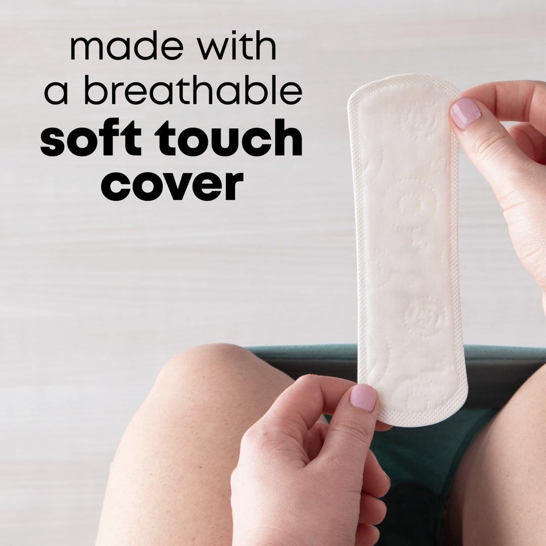 U by Kotex Panty Liners, Clean & Secure, Light Absorbency, Long Length, 126 Count (Packaging May Vary)