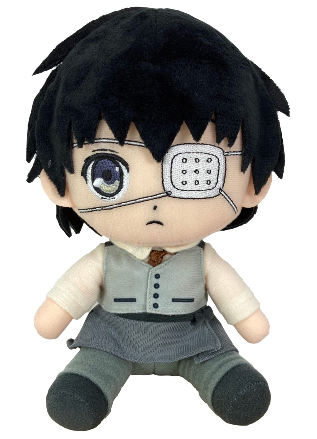 Great Eastern GE-52809 Tokyo Ghoul Ken Kaneki Plush, 7" Retail $19.99