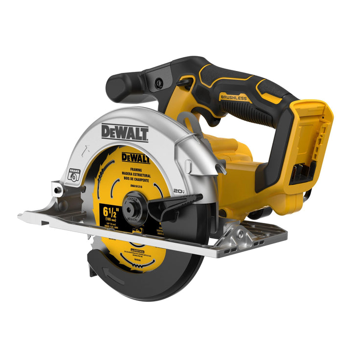 DEWALT 20V MAX* 6-1/2 in. Brushless Cordless Circular Saw, Tool Only (DCS565B) Retail $219.00