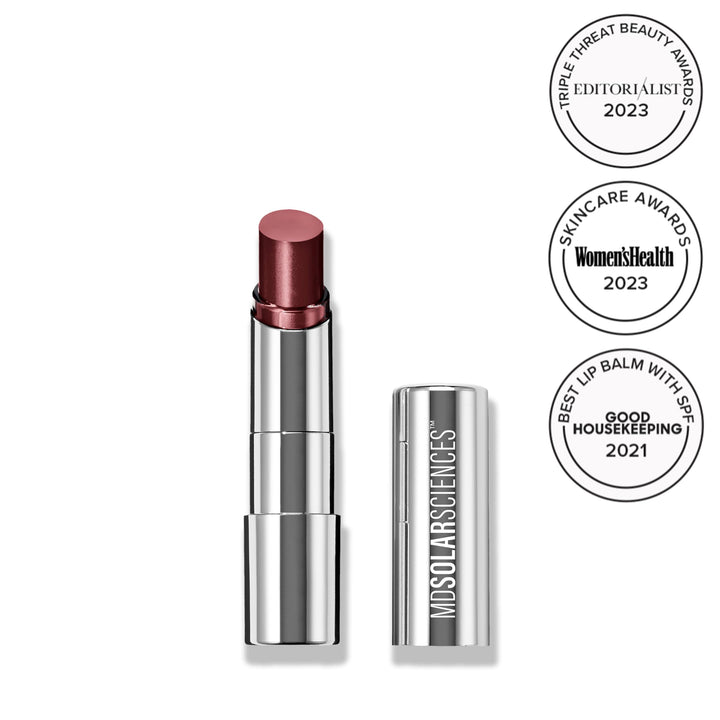 MDSolarSciences Tinted Sheer Lip Balm SPF 30 | Hydrating Lip Sunscreen | Shea Butter, Jojoba & Avocado Oils | Moisturizing, Vegan, & Clean| 0.15 oz, Spice Retail $26.00