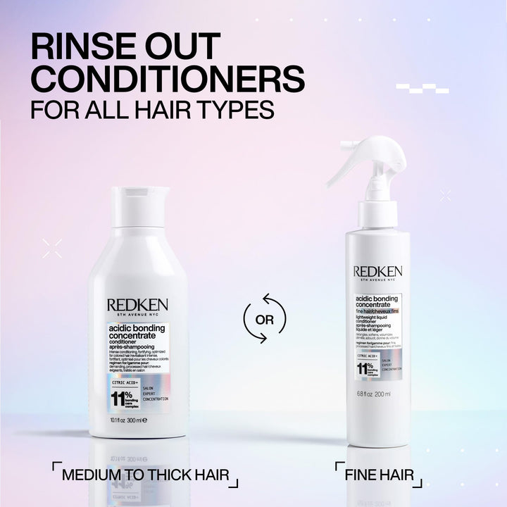 Redken Acidic Bonding Concentrate for Fine Hair Citric Acid 11% 6.8 fl oz