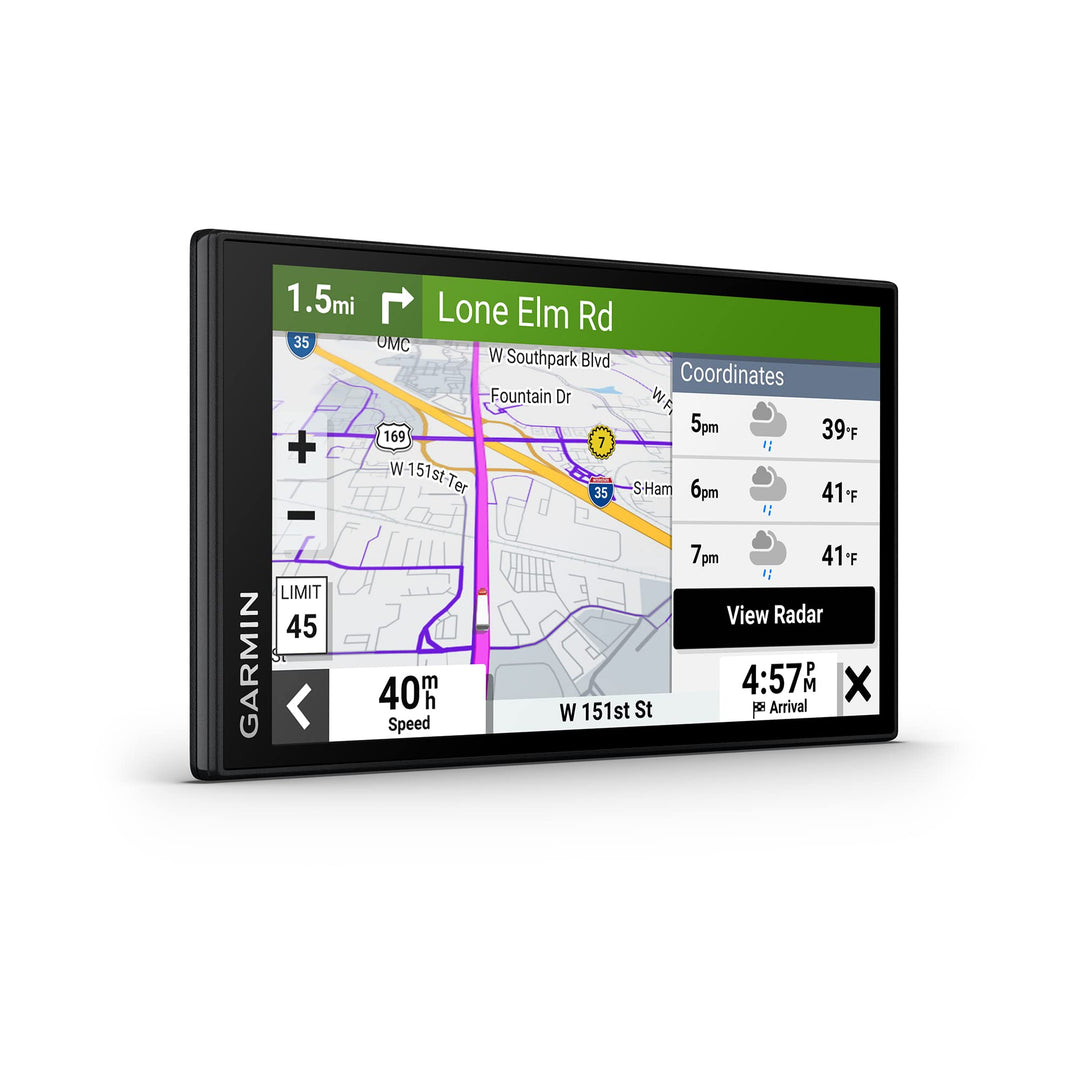Garmin dezl OTR610, Large, Easy-to-Read 6" GPS Truck Navigator, Custom Truck Routing, High-Resolution Birdseye Satellite Imagery Retail $349.99