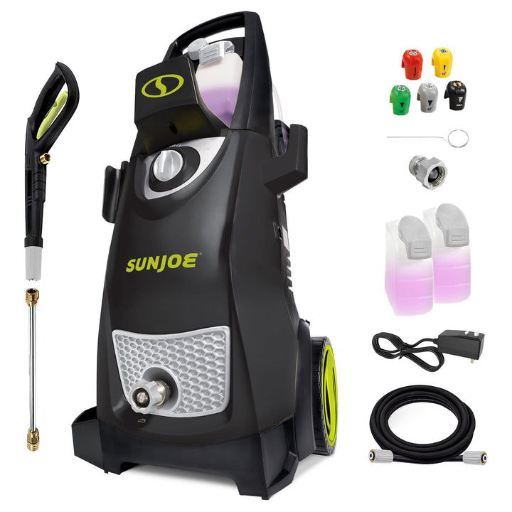Sun Joe Electric Pressure Power Washer, Heavy-Duty 2500 Max PSI (2030 PSI PWMA Rated) - Portable Cleaning and Washing Machine System for Home, Autos, Patios, Decks, & Sidewalks, SPX3000 Retail $209.00
