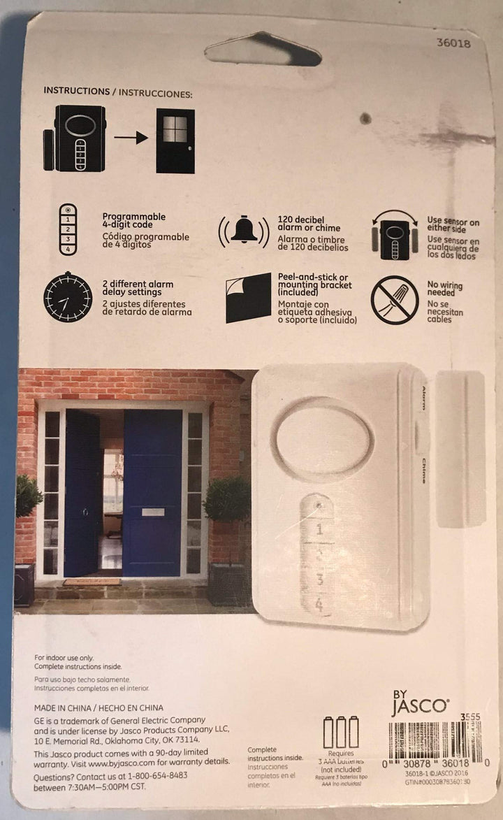 Keypad Controlled Door Alarm Retail $18.99