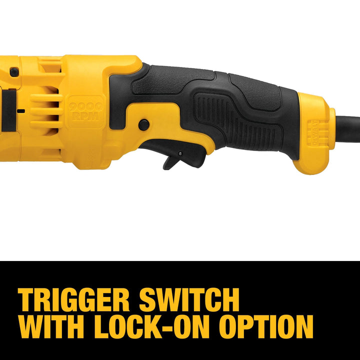 DEWALT Angle Grinder Tool, 4-1/2-Inch to 5-Inch, Trigger Switch (DWE43113) Retail $210.00