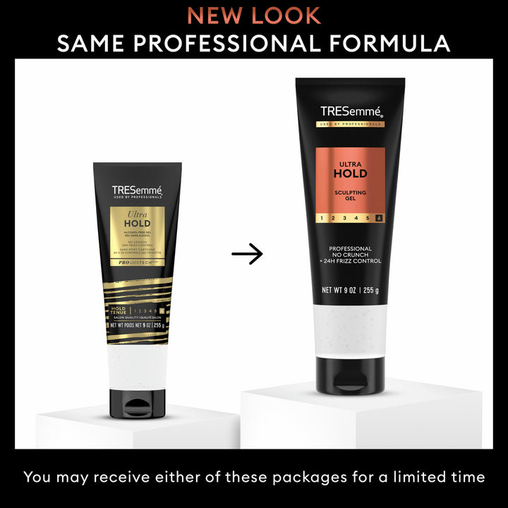 TRESemmÃƒÂ© Gel Ultra Hold for 24H Frizz Control, with Pro Lock Technology, 9 oz