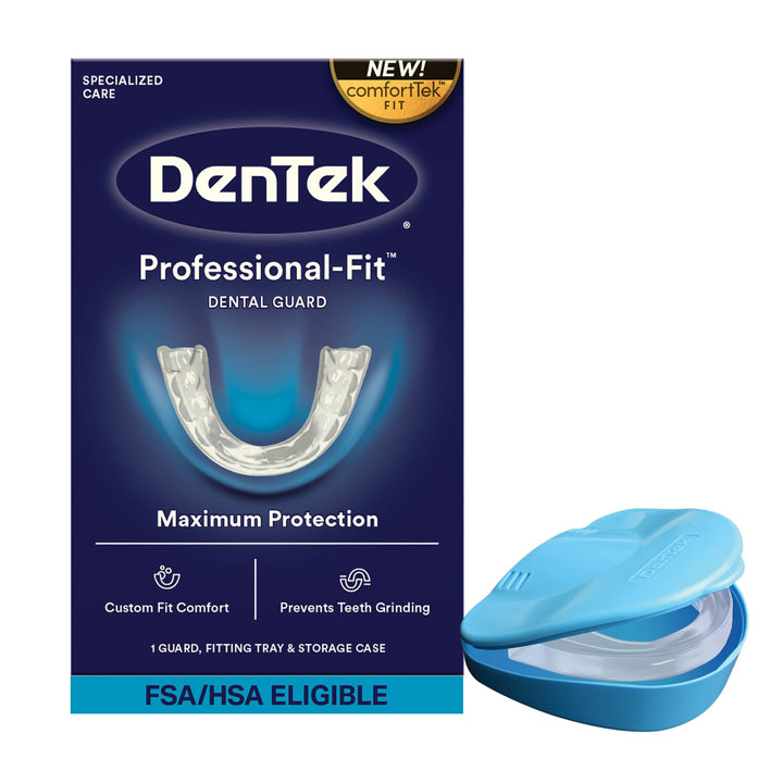 DenTek Professional-Fit Dental Guard, Mouth Guard for Grinding Teeth at Night, 1 Count Retail $24.99