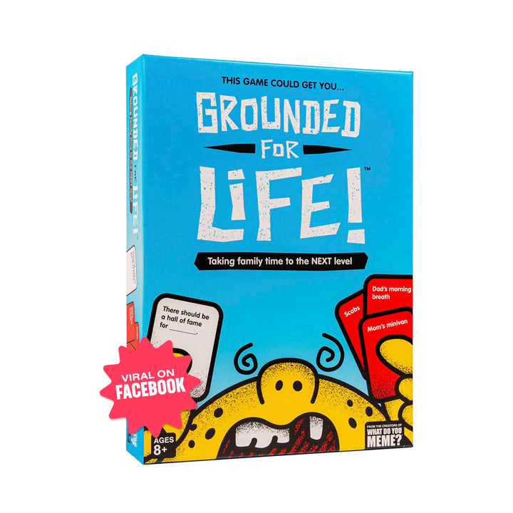 WHAT DO YOU MEME? Grounded for Life - The Ultimate Family Night Game - Family Card Games for Kids and Adults Family Retail $11.90