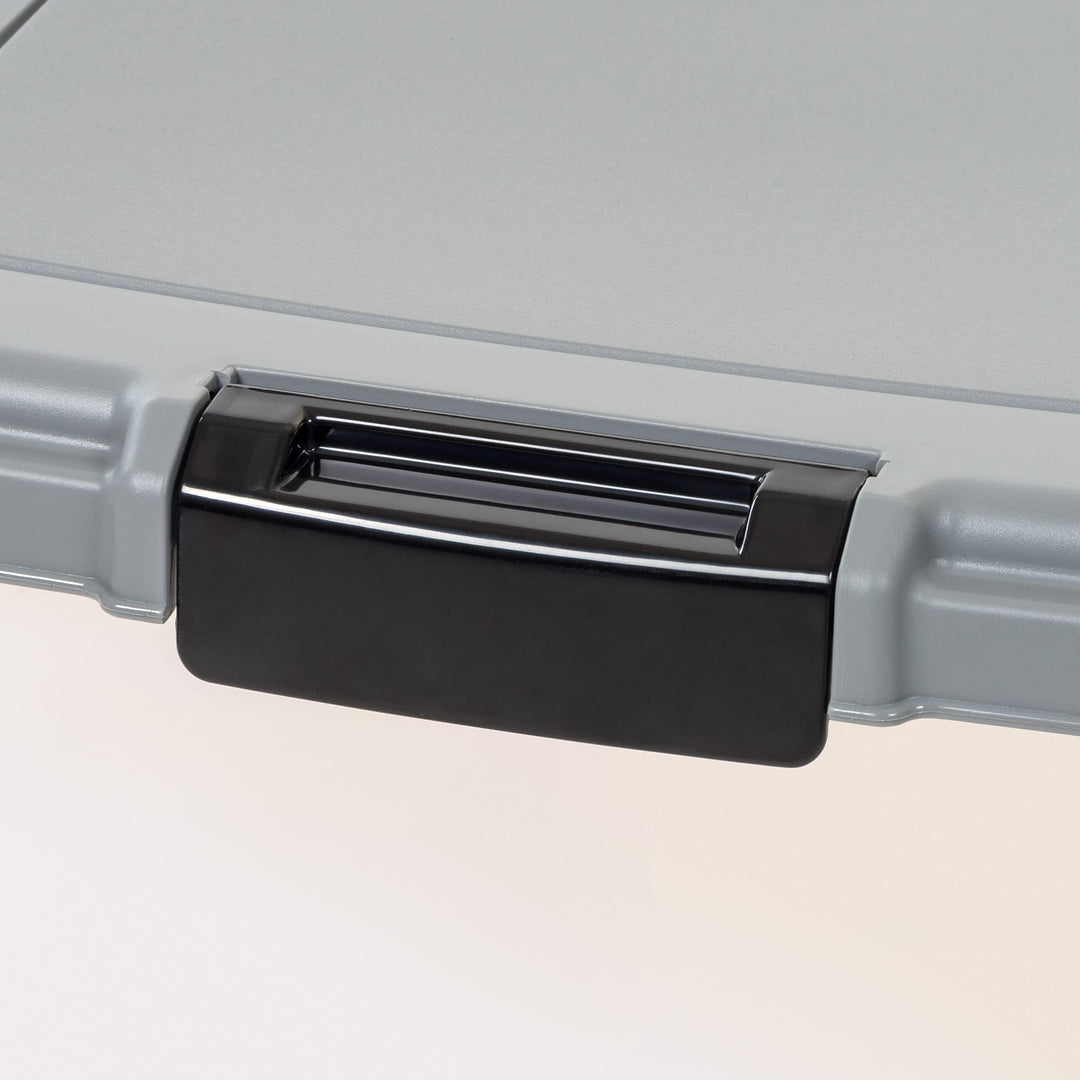 Amazon Basics Airtight Dog Food Storage Container with Scoop and Wheels, 69 QT, Gray Retail $34.99