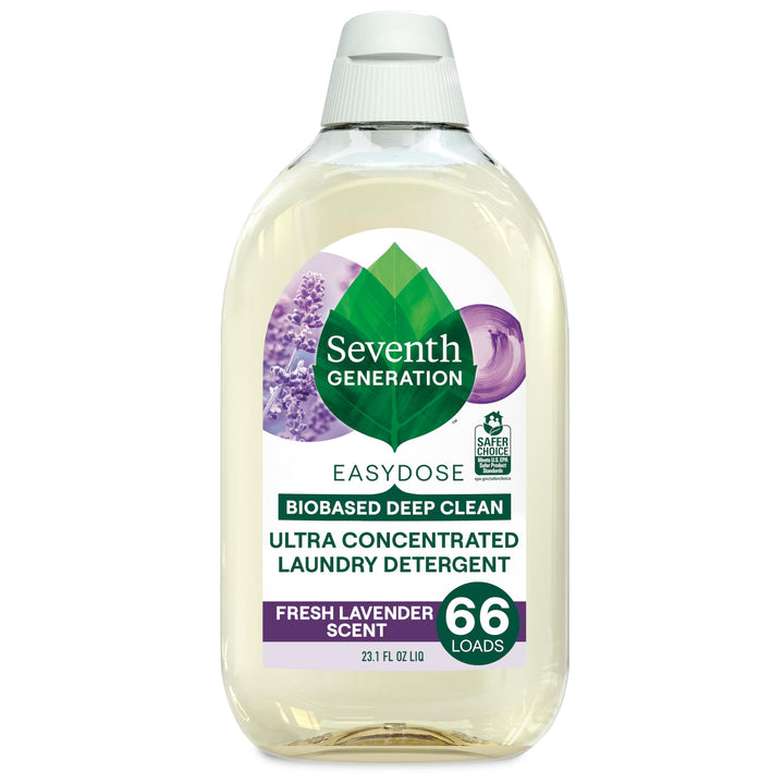 Seventh Generation EasyDose Laundry Detergent Fresh Lavender Ultra Concentrated Washing Detergent 23 oz Retail $13.99