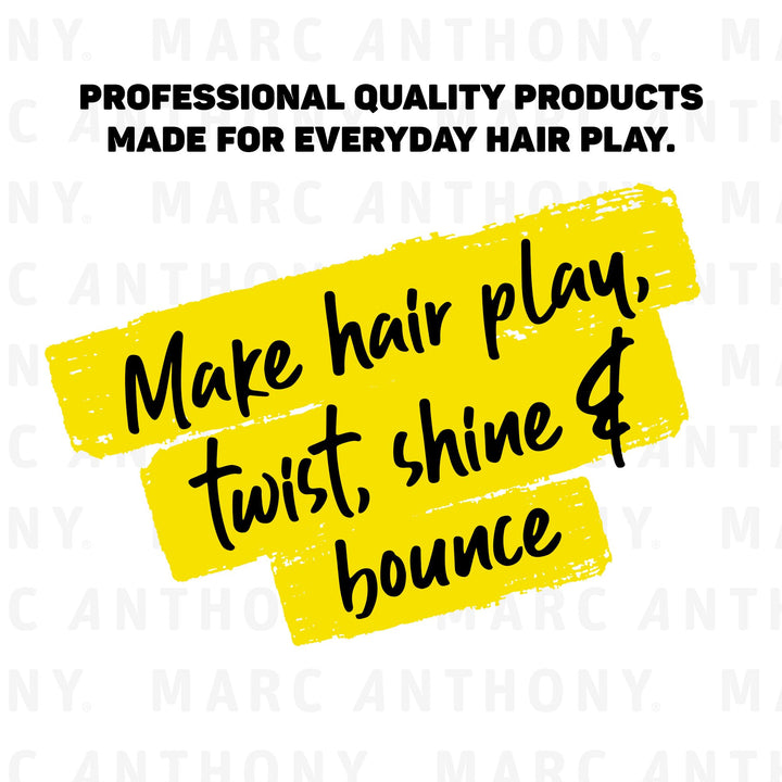 Marc Anthony Argan Oil Leave-In Conditioner - Lightweight Hydrating Conditioner for All Hair Types, Moisturizes, Strengthens & Detangles for Softer, Smoother Hair - Prevents Split-Ends & Breakage