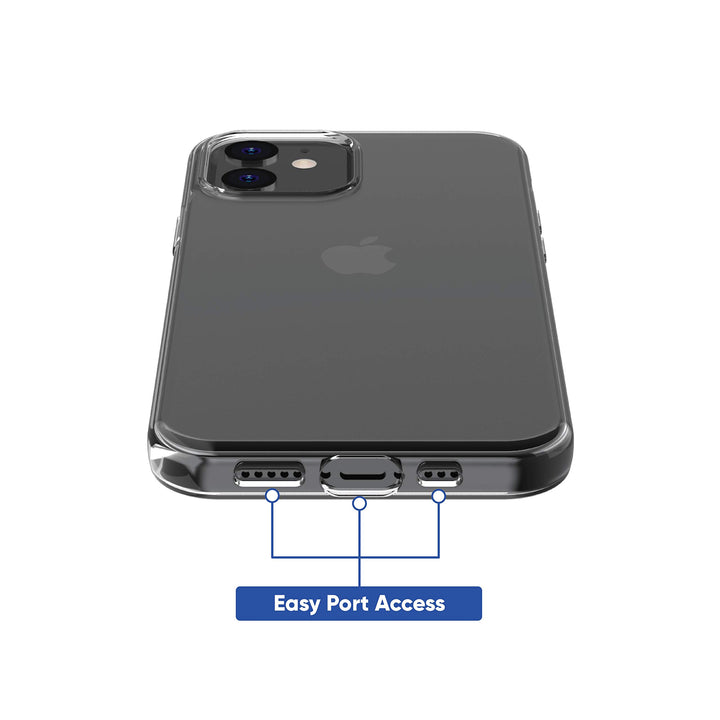 Clear Case. iPhone 12/iPhone 12 Pro. Gel Case. Microbial Protection onn. Clear Case Gel with Microbial Protection Built-in Retail $5.97